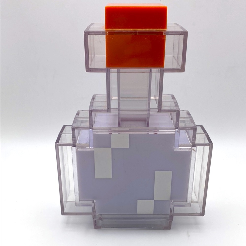 Minecraft Large 7” Potion Bottle Color Changing Geometric Night Light